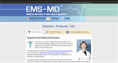 Desktop Screenshot of ems-md.com